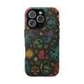 Astrological Zodiac Phone Case – Celestial Graffiti Style