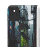 Graffiti-Inspired Phone Case: Urban Chic for Girls - Phone Case by Printify | Unique designs from ArteoDesign