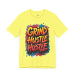 Grind Hustle Tee - Unstoppable Graffiti Urban Streetwear