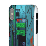 Graffiti-Inspired Phone Case for Girls: Urban Chic Style - Phone Case by Printify | Unique designs from ArteoDesign