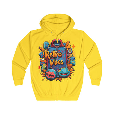 Men's Retro Vibes Hoodie - Vintage Cartoon Streetwear