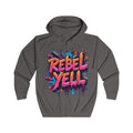 Rebel Yell Women's Hoodie - Bold Graffiti Urban Streetwear