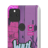 Urban Graffiti Chic Phone Case - Cool Street Style for Girls