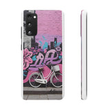 Graffiti Phone Case for Girls: Urban Chic with a Feminine Tw - Phone Case by Printify | Unique designs from ArteoDesign