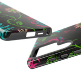 Urban Floral Graffiti Phone Case – Neon Street Art Vibes for iPhone & Samsung