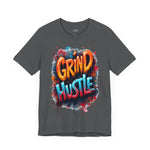 Grind Hustle Tee - Unstoppable Graffiti Urban Streetwear