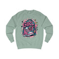 Girl Power Green Sweatshirt – Graphic Sneakers & Backpack