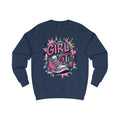 Girl Power Green Sweatshirt – Graphic Sneakers & Backpack