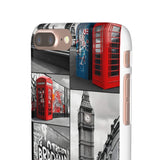 Graffiti Phone Case: London Skyline, Neon Accents, Edgy Styl - Phone Case by Printify | Unique designs from ArteoDesign