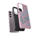 Y2K Butterfly Pink iPhone Case – Glitter Aesthetic