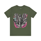 Women's Urban Cityscape Tee - Stylish Graphic Streetwear