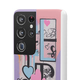 Graffiti Phone Case for Girls: Urban Chic Meets Feminine Sty - Phone Case by Printify | Unique designs from ArteoDesign