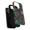 Urban Floral Graffiti Phone Case – Neon Street Art Vibes for iPhone & Samsung