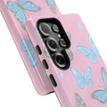 Y2K Butterfly Pink iPhone Case – Glitter Aesthetic