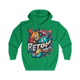 Retro Vibes Men's Cartoon Hoodie - Vintage Nostalgia