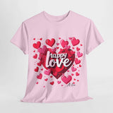 Forever Love Sweatshirt: Heart-Themed Unisex Fashion - T-Shirt by Printify | Unique designs from ArteoDesign