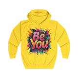 Be You Hoodie - Women's Graffiti Urban Streetwear