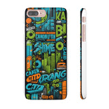 Urban Graffiti Style Phone Case - Cool and Chic for Girls