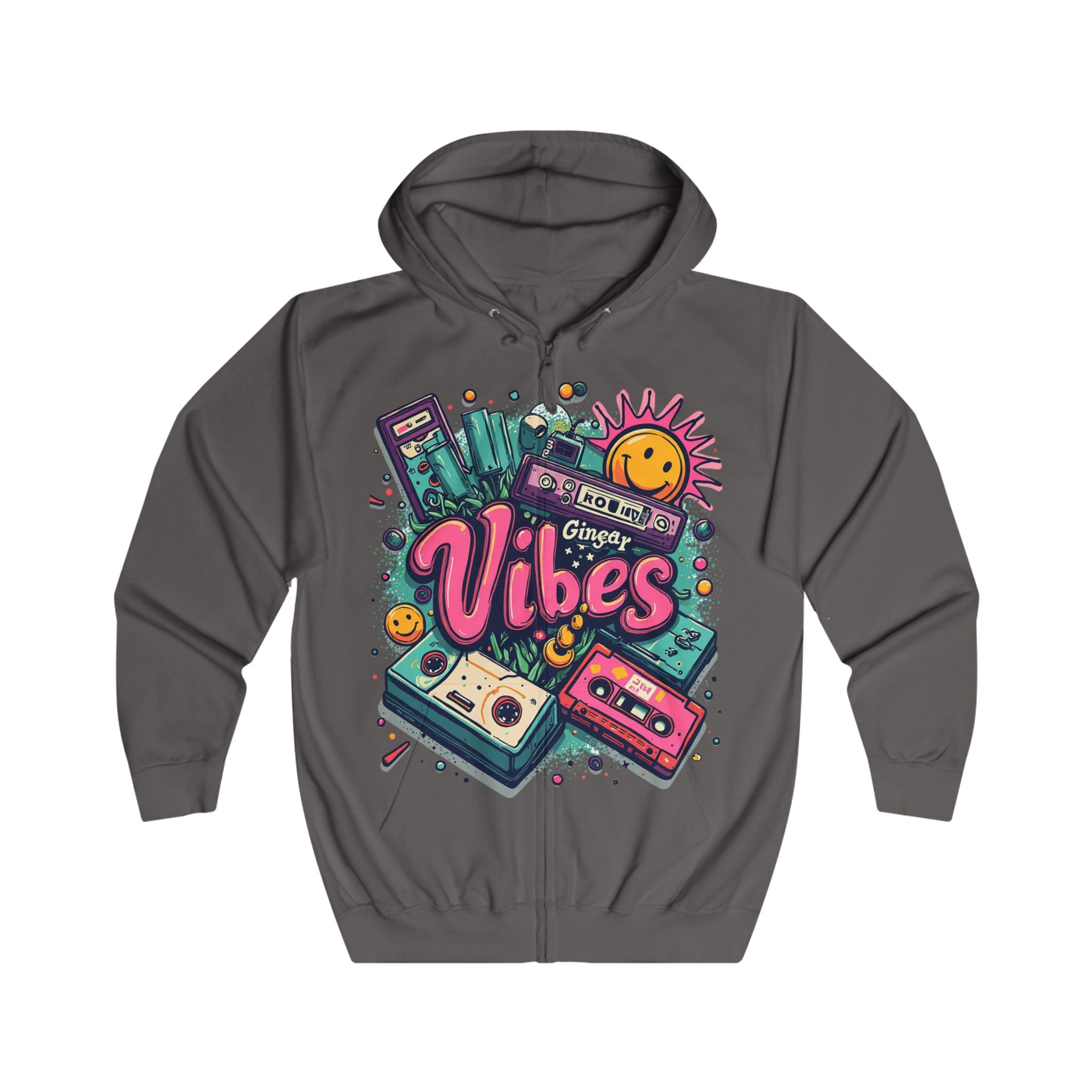 Vintage Vibes Women's Hoodie - Retro Streetwear