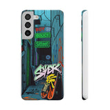 Graffiti-Inspired Phone Case for Girls: Urban Chic Style - Phone Case by Printify | Unique designs from ArteoDesign