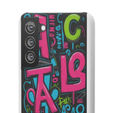 Graffiti Phone Case for Girls: Urban Chic Meets Street Style - Phone Case by Printify | Unique designs from ArteoDesign