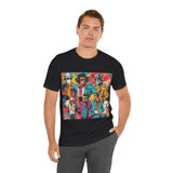 Retro Throwback T-Shirts: Men's Urban Streetwear Collection - T-Shirt by Printify | Unique designs from ArteoDesign