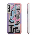 Graffiti Street Art-Inspired Phone Case for Girls