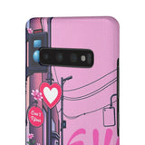 Graffiti Streetwear Phone Case for Girls - Soft, Bold Style