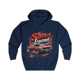 Speed Legend Men's Hoodie - Vintage Muscle Car Graphic