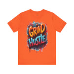 Grind Hustle Tee - Unstoppable Graffiti Urban Streetwear