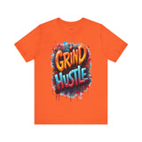 Grind Hustle T-Shirt – Motivational Streetwear Graphic Tee