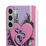 Graffiti Phone Case: Urban Chic for Girls with London Skylin - Phone Case by Printify | Unique designs from ArteoDesign