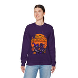 Bat Attack Unisex Sweatshirt - Spooky Halloween Style for All