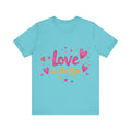White Love in the Air T-Shirt - Whimsical Design