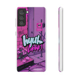 Chic Urban Graffiti Phone Case for Girls - Cool Street Style