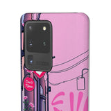 Streetwear Graffiti Phone Case for Girls - Soft and Bold Style