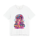 Vibrant Portrait Graphic T-Shirt – Bold Urban Art Style Tee