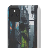 Graffiti-Inspired Phone Case: Urban Chic for Girls - Phone Case by Printify | Unique designs from ArteoDesign