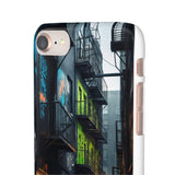 Graffiti-Inspired Phone Case: Urban Chic for Girls - Phone Case by Printify | Unique designs from ArteoDesign