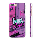 Urban Graffiti Chic Phone Case - Cool Street Style for Girls