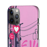 Streetwear Graffiti Phone Case for Girls - Soft and Bold Style