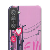 Graffiti Phone Case for Girls: London Skyline Design, Edgy U - Phone Case by Printify | Unique designs from ArteoDesign