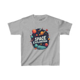 Space Explorers Boys T-Shirt – Galactic Adventure Tee for Ages 3-12