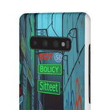 Graffiti-Inspired Phone Case for Girls: Urban Chic Style - Phone Case by Printify | Unique designs from ArteoDesign