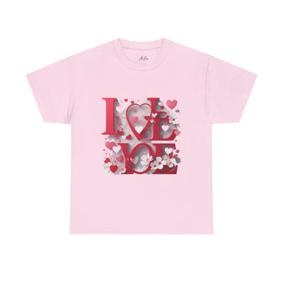 Unisex Heart to Heart Romantic T-Shirt - Love Gift