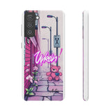 Graffiti-Inspired Phone Case: London Skyline Urban Chic - Phone Case by Printify | Unique designs from ArteoDesign