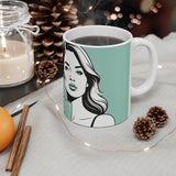 Mint Edition But First Coffee Mug - Morning Routine Companion