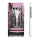 Stylish Graffiti Phone Case for Girls - Urban Elegance Design