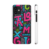 Graffiti Phone Case for Girls: Urban Chic Meets Street Style - Phone Case by Printify | Unique designs from ArteoDesign