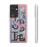 Graffiti Phone Case for Girls: Urban Chic Meets Feminine Sty - Phone Case by Printify | Unique designs from ArteoDesign